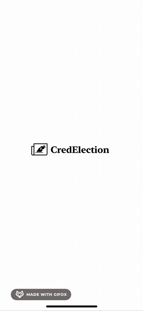 CredElection home screen surfacing featured stories, videos, and recent news